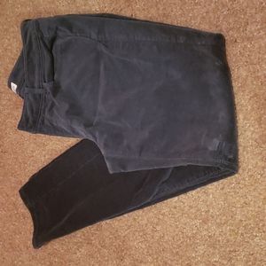 Blue Corduroy Skinny Pants